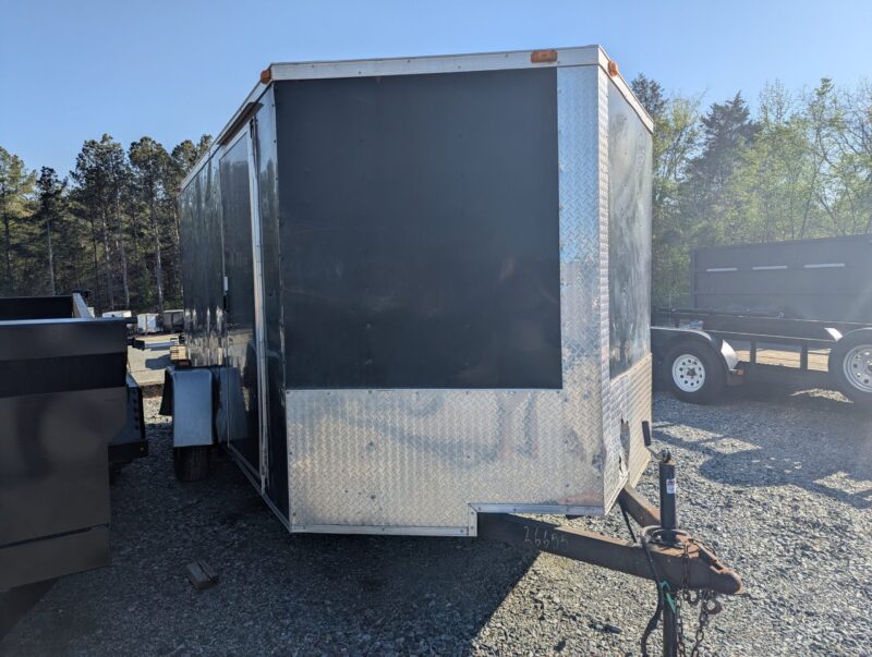 2017 Sgac USED 6X12 ENCLOSED WITH RAMP 3K BLACK - Image 9