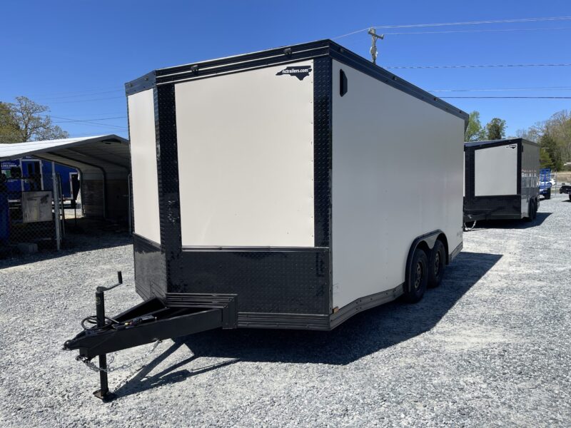 2025 Cynergy 8.5x16 Enclosed Pro Series V-Nose Ramp 7K -