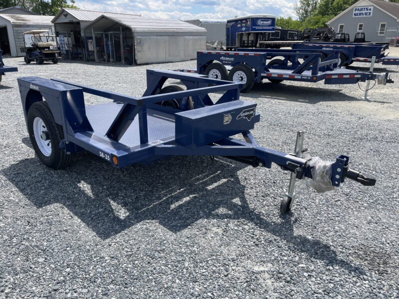 2025 Air-Tow S8-35 4x8.5 Drop Deck Trailer 3.5K Payload - Image 9