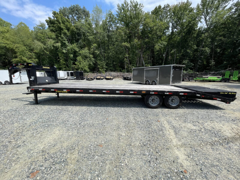 2022 Gatormade 8.5x30 Gooseneck Deckover Equipment Trailer 20K GVWR - Image 11