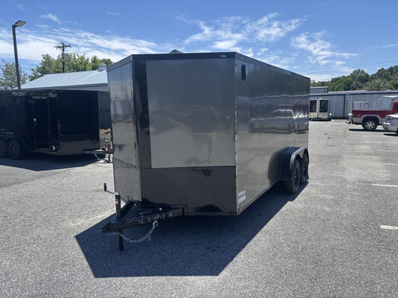 2025 Quality Cargo 7x16 Enclosed STD Blackout Package Ramp 7K - Image 8