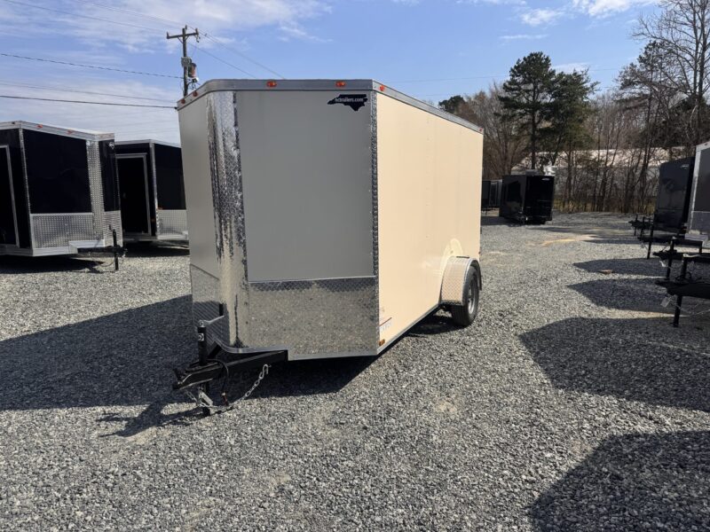 2025 Cynergy 6x12 Enclosed Trailer STD Ramp 3K GVWR -