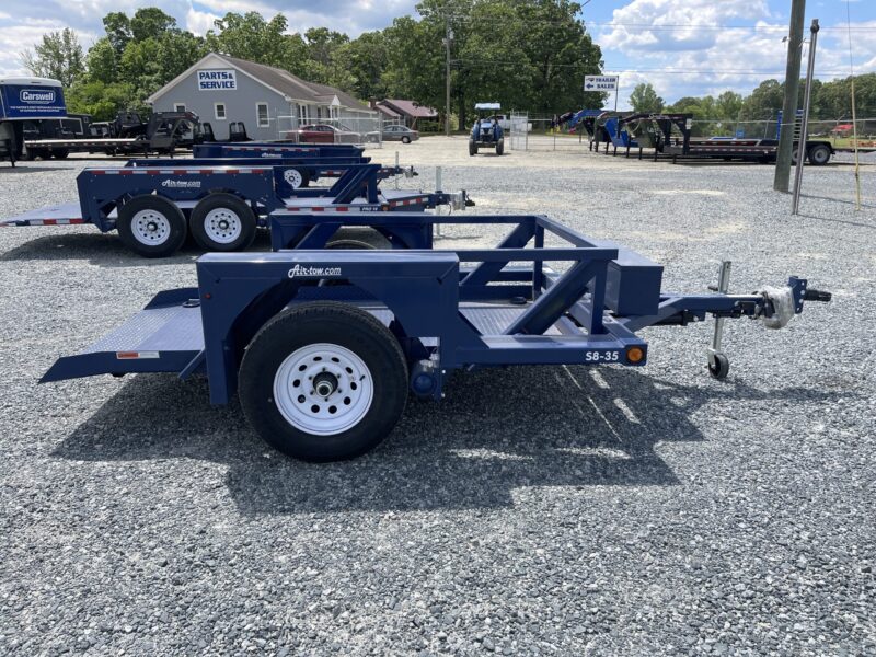2025 Air-Tow S8-35 4x8.5 Drop Deck Trailer 3.5K Payload