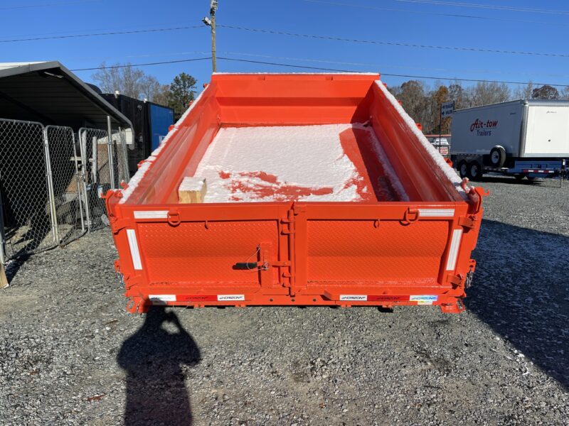 2025 Horizon HZ7 7x12 Dump Trailer 2' sides 15K GVWR for sale in Thomasville - Image 3