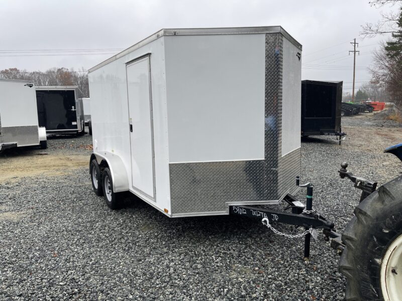 2025 Quality Cargo 7x12 Enclosed Trailer STD Ramp 7K GVWR