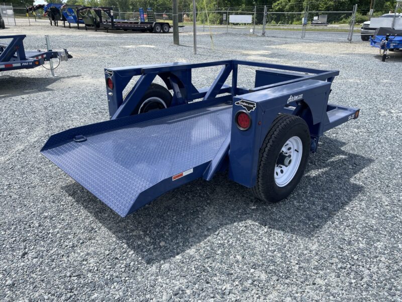 2025 Air-Tow S8-35 4x8.5 Drop Deck Trailer 3.5K Payload - Image 8