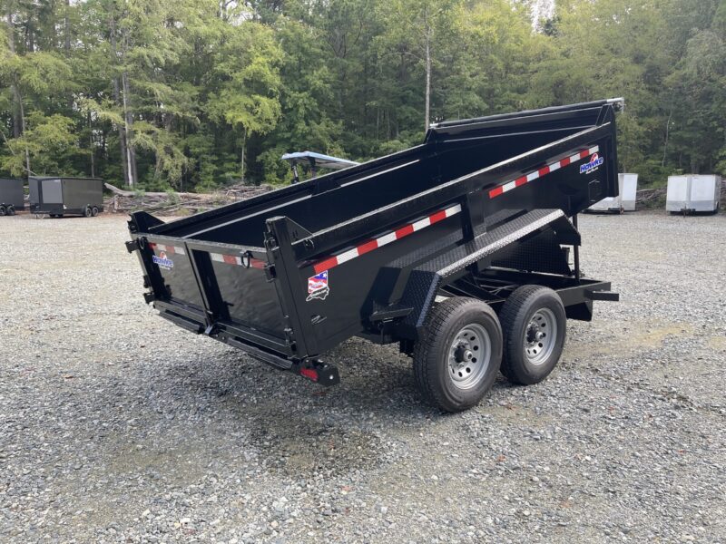 2025 Hawke 7x12 Dump Trailer 12K GVWR - Image 4