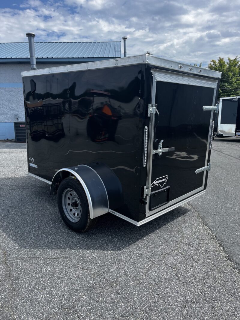 2024 Quality Cargo 5x8 Enclosed Trailer Swing Door 3K GVWR - - Image 3