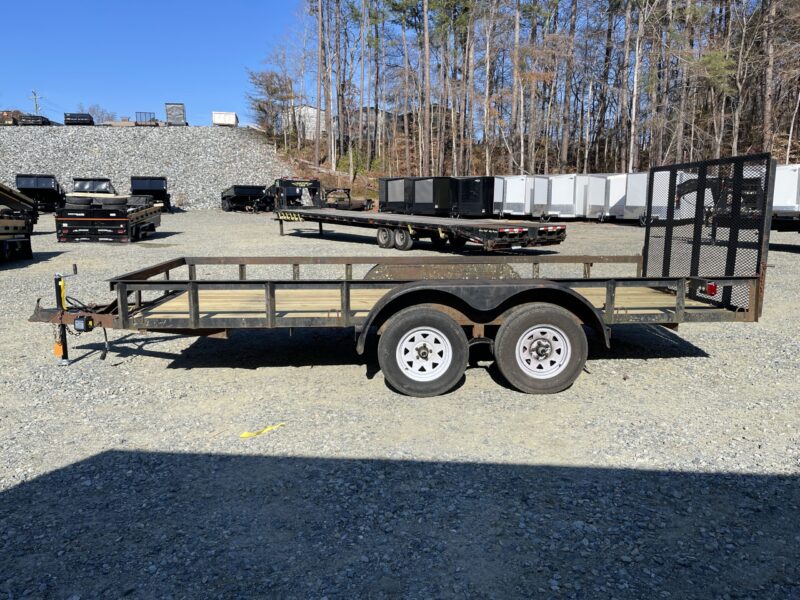 2005 STOHL 2005 USED 7X16 Utility Trailer for sale in Thomasville - Image 2