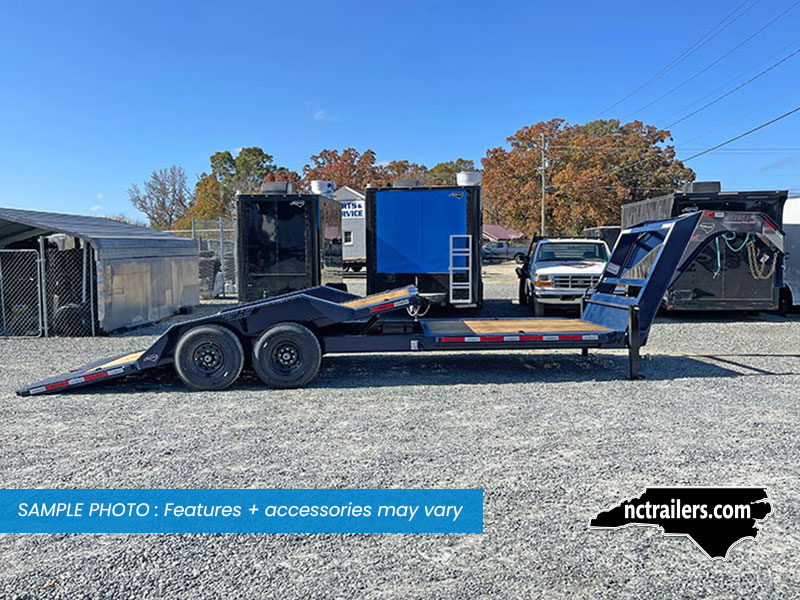 2025 Horizon ETZ 8.5x24 Gooseneck Equipment Trailer 60/40 Tilt 15K GVWR