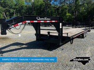 2025 Quality Of Ohio 8.5x24 Gooseneck Deckover Equipment Trailer 17K GVWR - On Order