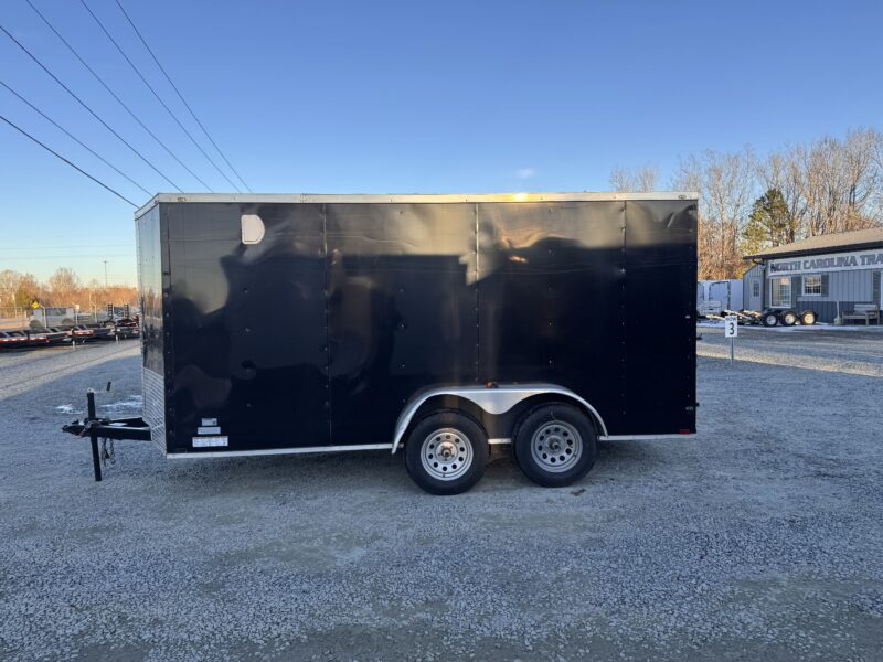 2021 Quality Cargo USED 7x14 Enclosed Trailer STD Ramp 7K GVWR - Image 7