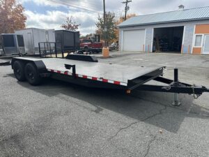 2025 Nolan Manufacturing 7x20 Car Hauler Trailer Metal Deck 10K GVWR
