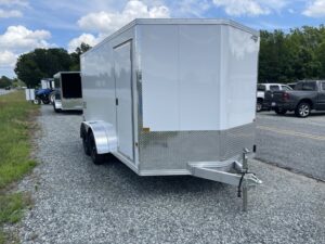 2025 Stealth 7x14 Enclosed Aluminum Barn Door 7K GVWR