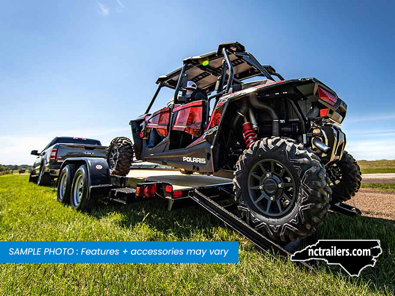 2025 Big Tex 60EC 7x16 Car Hauler Trailer Wood Deck 6K GVWR - On