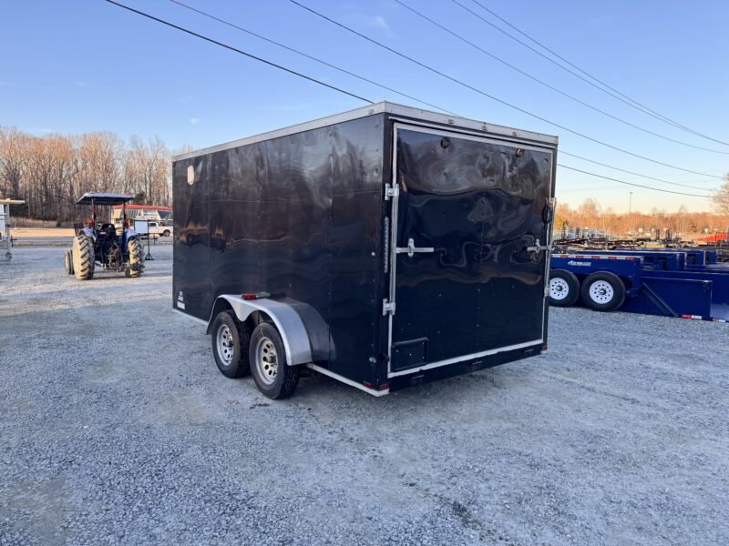 2021 Quality Cargo USED 7x14 Enclosed Trailer STD Ramp 7K GVWR - Image 2