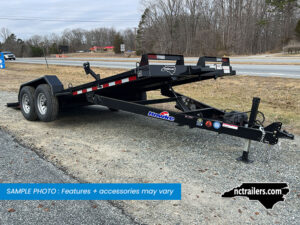 2025 Hawke 7x20 Equipment Trailer Power Tilt 10K GVWR - O