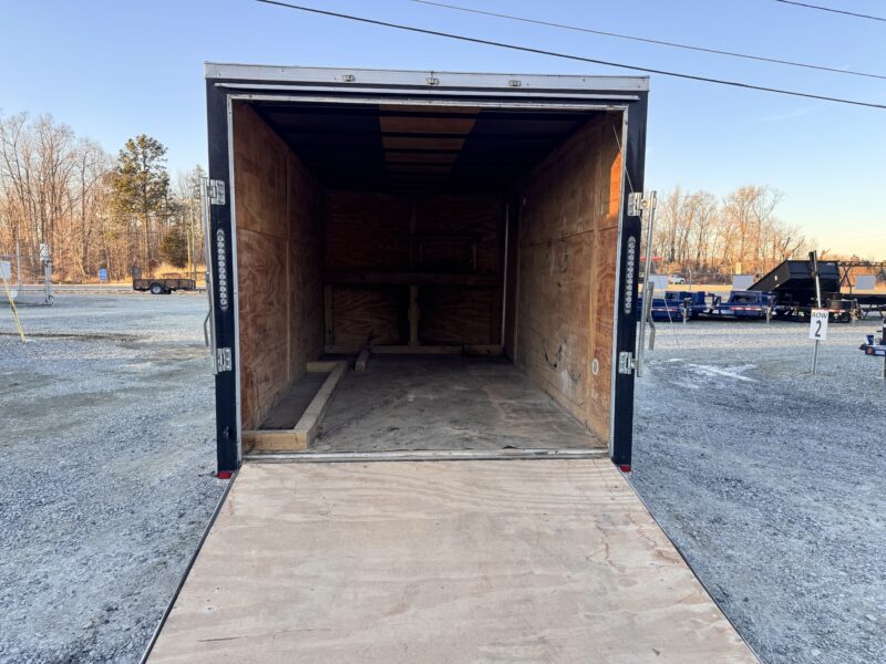 2021 Quality Cargo USED 7x14 Enclosed Trailer STD Ramp 7K GVWR - Image 3