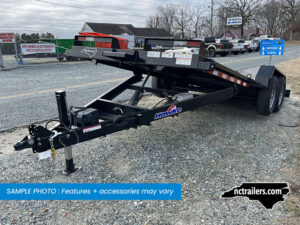 2025 Hawke 7x20 Equipment Trailer Power Tilt 12K GVWR - O