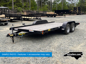 2025 Big Tex 60EC 7x16 Car Hauler Trailer Wood Deck 6K GVWR - O
