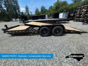 2025 Big Tex 14TL 7x22 Equipment Trailer 60/40 Tilt 14K GVWR - O