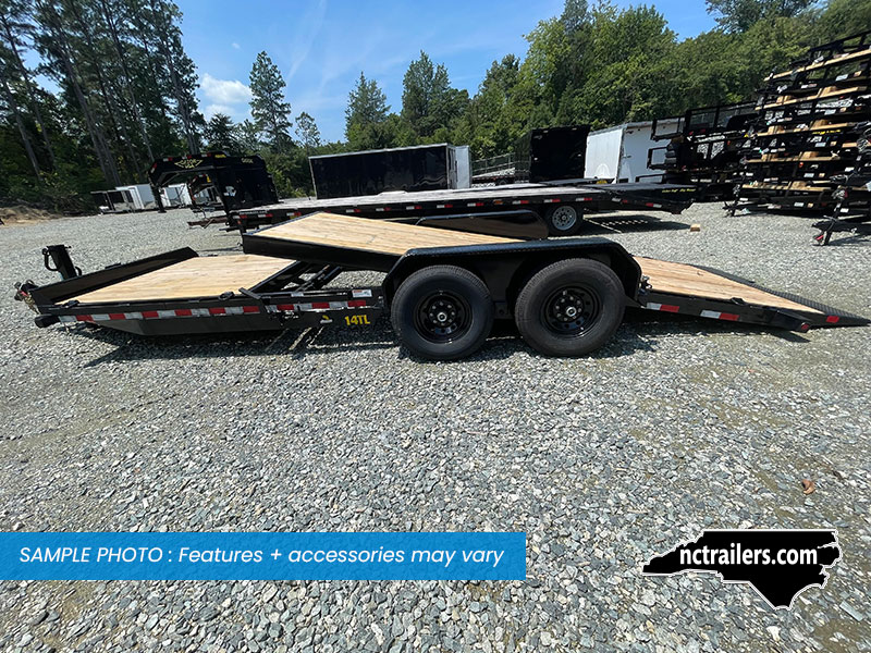2025 Big Tex 14TL 7x22 Equipment Trailer 60/40 Tilt 14K GVWR - O