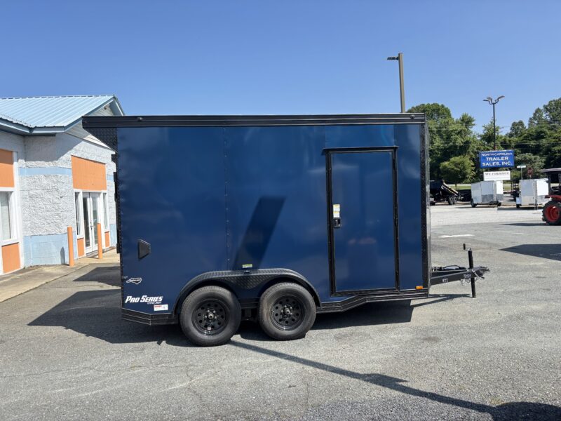 2025 Cynergy 7x12 Enclosed Trailer Pro Series Slant-V Nose 7K GVWR -