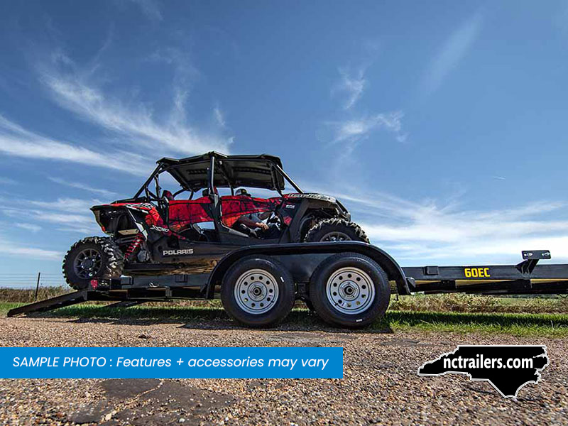 2025 Big Tex 60EC 7x16 Car Hauler Trailer Wood Deck 6K GVWR - On