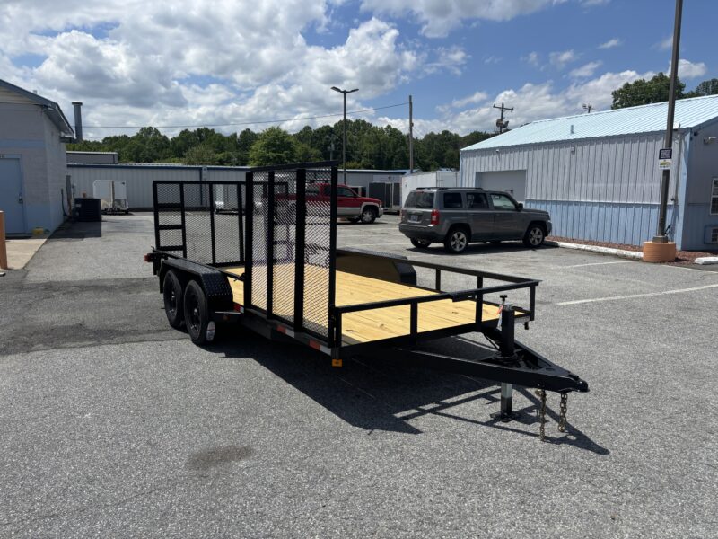 2025 Nolan 7x16 Utility Landscape Trailer Side Gate 7K GVWR - O - Image 12