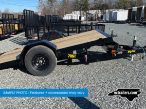 2025 Big Tex 70ST 7x13 Equipment Trailer Single-Axle Tilt 7K GVWR - O