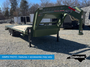 2025 Horizon FTZ 8.5x24 Deckover Gooseneck Equipment Trailer 15K GVWR