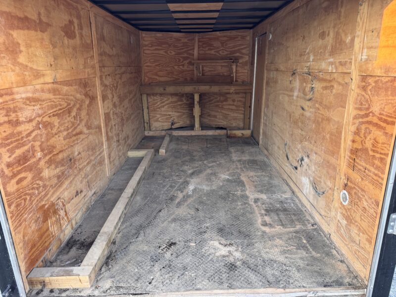 2021 Quality Cargo USED 7x14 Enclosed Trailer STD Ramp 7K GVWR - Image 9