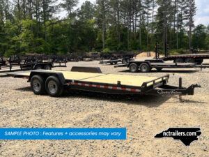 2025 Quality Of Ohio 7x22 Equipment Trailer 60/40 Tilt 14K GVWR - On Order