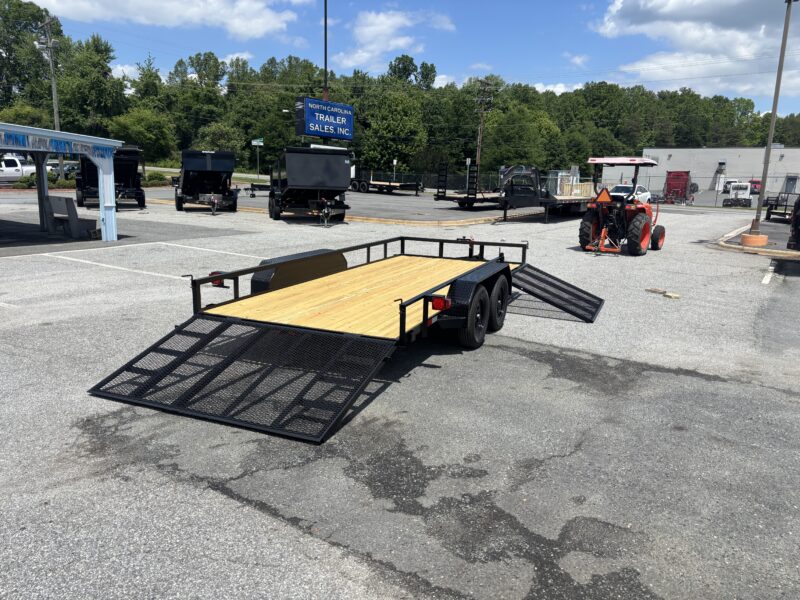 2025 Nolan 7x16 Utility Landscape Trailer Side Gate 7K GVWR - O - Image 7