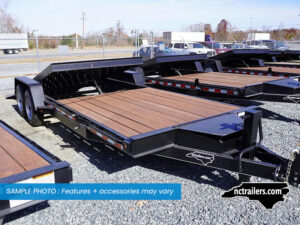 2025 Quality Of Ohio 7x22 Equipment Trailer 60/40 Tilt 17K GVWR - On Order