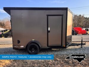 2025 Cynergy 7x10 Enclosed Trailer Blackout Pro Series Ramp 3K GVWR - On Order