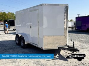 2025 Cynergy 7x12 Enclosed Trailer STD Ramp 7K GVWR - On Order