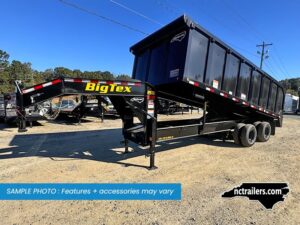 2025 Big Tex 25DU 8x20 Gooseneck Dump Trailer 25K GVWR - On Order