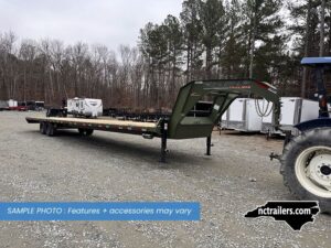 2025 Horizon FTZ 8.5x40 Gooseneck Deckover Equipment Trailer Ladder Ramps 16K GVWR - On Order