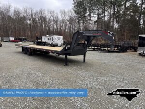 2025 Horizon FYZ 8.5x34 Gooseneck Deckover Equipment Trailer Hydraulic Dovetail 25K GVWR - On Order
