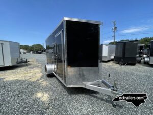 2025 Cargo Pro 6x12 Aluminum Enclosed Trailer Slant V Ramp 3K GVWR - On Order