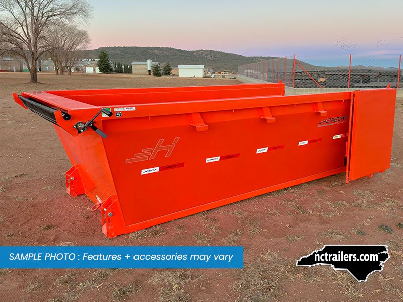2025 Horizon EDZ 7x16 Roll-Off Dump Trailer Bin 4' sides (BIN ONLY) - On Order