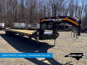2025 Southland 8.5x40 Engineered Gooseneck Trailer 12' Hydraulic Beaver Tail 25K GVWR - On Order