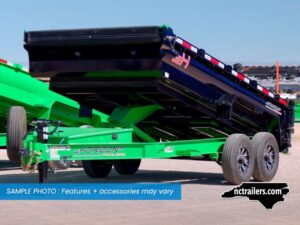 2025 Horizon HZ7 7x12 Dump Trailer 2' sides 15K GVWR - On Order