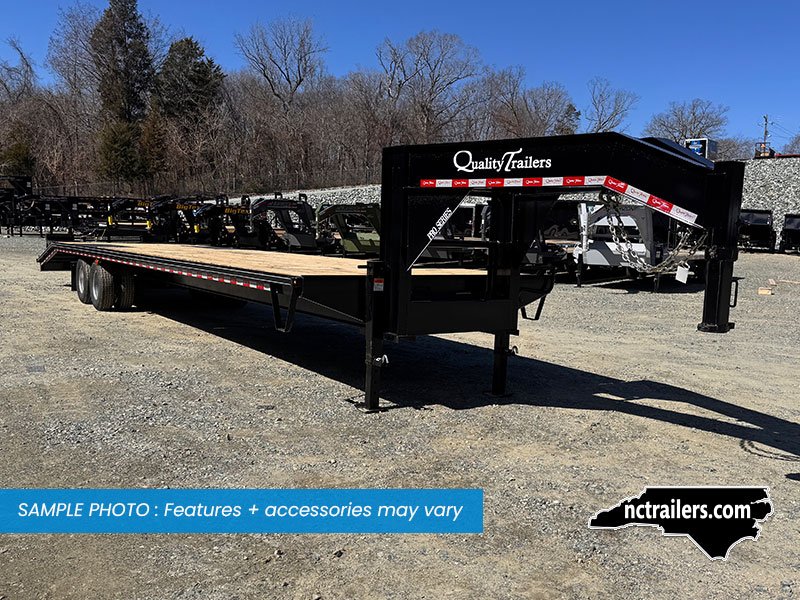 2025 Quality Of Ohio 8.5x40 Gooseneck Deckover Equipment Trailer 25K GVWR - On Order