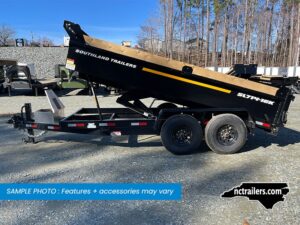 2025 Southland SL714-17KHD 7x14 Dump Trailer 2' Sides 17K GVWR - On Order