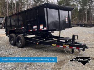 2025 Big Tex 14LP 7x14 Dump Trailer 4' Sides 14K GVWR - On Order