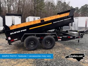 2025 Southland SL612-15K 6x12 Dump Trailer 2' Sides 15K GVWR - On Order
