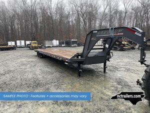2025 Horizon FHZ 8.5x40 Gooseneck Deckover Equipment Trailer Ladder Ramps 26K GVWR - On Order