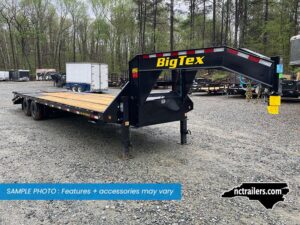 2025 Big Tex 22GN 8.5x30 Gooseneck Deckover Equipment Trailer Mega Ramps 24K GVWR - On Order